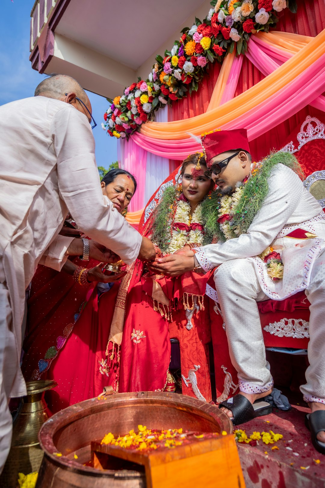 Sacred Kanyadan Ritual in Nepali Wedding | Emotional Moment as Parents Give Away Their Daughter.- The Kanyadan ceremony in a Nepali wedding is a sacred, emotional moment where the bride’s parents give their daughter to the groom. Surrounded by prayers, blessings, and family, it symbolizes love, trust, and new beginnings. This traditional ritual reflects Nepali culture, heritage, and the profound bond of marriage.